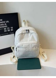 1pc Back To School Backpack Fashionable And Casual Backpack Large Capacity Backpack Suitable For Daily School Very Suitable For Campus Classes Taking Pictures Birthday Gifts Suitable For Daily Shoppin