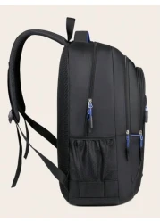 Simple Solid Color Large Capacity Backpack With Multiple Compartments Lightweight Travel Backpack Perfect For Graduates Girls Freshmen Sophomores Juniors Seniors High School Outdoors Travel And Back T