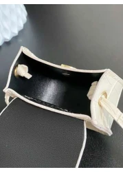 1pc Fashion Kids Children PU Leather Shoulder Bag Lovely Baby Girls Mini Chain Coin Purse Cute Princess Crossbody Bags Small Wallet