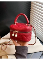 حقيبة كتف/يد صغيرة لِلأطفال شكل معين السلسلة، ذات جودة عالية وتصميم عصري متعدد الاستخدامات، وصول جديد للربيع