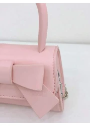 1 قطعة حقيبة يد صغيرة عصرية للفتيات، حقيبة كتف مزينة بالفراشات مع إغلاق بأزرار، مناسبة للخروجات والحفلات والت