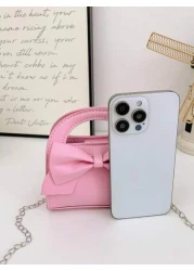 قطعة واحدة حقيبة كتف بشكل ربطة قماشية عصرية شعبية، حقيبة بخيوط متقاطعة جميلة، تزيين بشكل ربطة قماشية جذابة، م