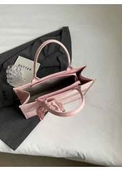 حقيبة كبيرة بمقبض علوي وسعة كبيرة بطباعة الحروف والأسلوب العارض غير الرسمي، حقيبة للرضاعة، حقيبة أسبوعية، حق