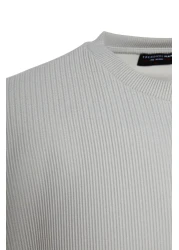  Collection إصدار محدود - تي شيرت عثماني رمادي بقصة واسعة TMNSS23TS00081