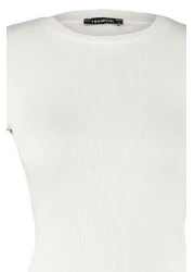  Collection بلوزة محبوكة قابلة للتمدد برقبة دائرية قابلة للتمدد من إكرو TWOSS23BZ00025