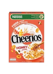 نستله تشيريوس حبوب إفطار كاملة بالعسل 375 غرام، عبوة من قطعتين