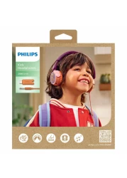 فيليبس سلسلة 2000 سماعات رأس سلكية على الأذن للأطفال TAK2000MP- بنفسجي ماجينتا
