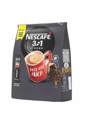 نسكافيه 3 في 1 مزيج قهوة سريعة التحضير قوي ومكثف وغني 20 غرام حزمة من 30