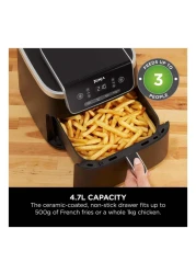 نينجا مقلاة هوائية 4 في 1 برو AF140ME سعة 4.7 لتر - أسود