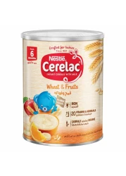 Nestle Cerelac Infant Cereal, Wheat and Fruits, from 6 Months, 400g