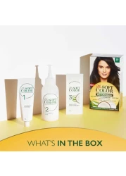 ويلا سوفت كولور مجموعة صبغة الشعر خالية من الأمونيا رقم 50 - بني فاتح.