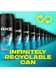 Axe Men's Deodorant Body Spray Ice Chill For 48 Hours Irresistible Fragrance 150ml