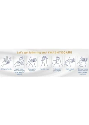 دوف للعناية والحماية من دوف غسول اليدين المغذي بعمق أبيض 250 ملل .