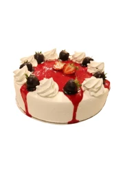 كعكة الغابة السوداء لعيد الميلاد