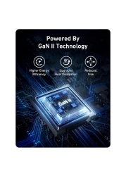 أنكر شاحن حائط نانو بمنفذ USB-C - أسود 100 واط