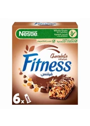 نيستله فيتنس لوح برقائق حبوب الإفطار والشوكولاتة، 23.5 غرام ، حزمة من 6