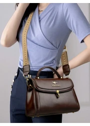 حقيبة كروس بوديغيرة من الجلد عالية الجودة للنساء 2024، حقائب يد أنيقة فاخرة من المصممين للسيدات