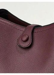 Fashion Solid Color Women s Handbag Women s Chain Crossbody Bag Anti Theft Shoulder Bag Women s PU Leather Shoulder Bag With Phone Wallet Bucket Bag Bag For Women Elegant Best Mothers Day Gifts Ever