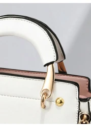 PLANEE Letter Decorated Handbag With Cute Cat Coin Purse Fashionable Mini Crossbody Bag Fashionable Shoulder Bag For Women Best Mothers Day Gifts Ever