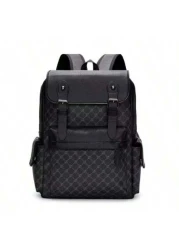  Hot Selling Men s Backpack Laptop Bag Fashion Casual Plaid Schoolbag Large Capacity Business Travel Rucksack