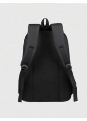 حقيبة مدرسية ذات سعة كبيرة متعددة الجيوب حقيبة كمبيوتر محمول ذات أقسام متعددة حقيبة ظهر وظيفية حقيبة كتف حقيب