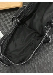 peach tree 1pc Men s Retro Backpack Fashionable Solid Color Adjustable Shoulder Strap Zipper Closure Casual Vintage Daily Use Large Capacity Lightweight Water Washed Canvas College Backpack Peach Chri