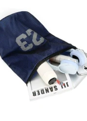 Casual Men Backpack Basketball Bag With Drawstring Closure Large Capacity Mesh Hollow Out Travel Backpack Handbag Shoulder Bag Laptop Bag Couple Backpack Student Backpack Holiday Travel Luggage Bag Mu