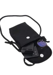 peach tree 1pc Casual Nylon Crossbody Bag For Men Shoulder Bag Messenger Bag Phone Pouch Versatile Daily Use Lightweight Simple Design Suitable For Halloween Outdoor Gift For Boyfriend Students Busine