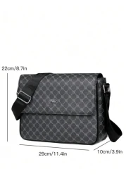 Simple Basic Crossbody Bag Fashion Business Commuter Travel Portable Shoulder Bag Sling Bag Youth Student Satchel Bag Crossbody Bag Graduation Gifts Multi Functional Bag Students Fall Messenger Bag St