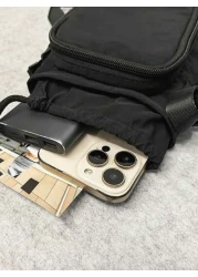 حقيبة كتف صغيرة للرجال ، حقيبة كروس بودي ، محفظة ، جراب هاتف