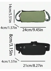 Fashionable Simple Large Capacity Solid Color Korean Version Versatile Shoulder Bag Sports And Leisure Crossbody Bag Suitable For Work School Shopping Travel Commuting Water Cup Umbrella Unisex Holida