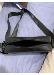 peach tree Men s Box Bag Sling Bag Shoulder Bag Small Square Bag Business PU Waterproof Flap Bag Wallet Business Storage Bag Suitable For Business Trips Graduation School Supplies