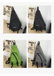 1pc Versatile Casual Large Size Large Capacity Filled Embroidery Thread Coat Bag Fashion Shoulder Bag Portable Crossbody Bag Hobo Bag Valentine s Day Couples Men s Bag Dating Commuting School Sports T