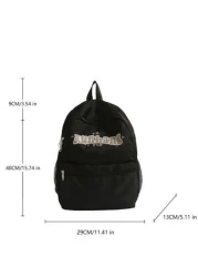 Fashionable Versatile Backpack Large Capacity Multi Layer Casual Travel Bag For High School And College Students