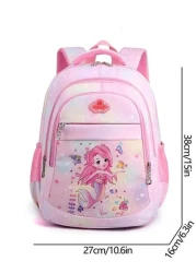 Children s Large Capacity Fashion Cute Mermaid Backpack
