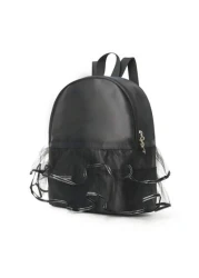 1pc Cute Mesh Skirt Children Backpack Girls Sweet Fashion Backpack School Backpack Suitable For College Party Birthday Party Vacation Commuting Use