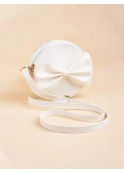 1pc S Bow Decor Cute Crossbody Bag School Bag School Bag Luggage School Bag