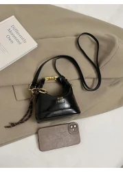 New Mini Handheld Bag Solid Color Small Size Wristlet