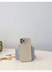 قطعة واحدة، حقيبة جلدية صغيرة مربعة ذات طبعة أزهار الحب، مع سلسلة معدنية متعددة الوظائف، حقيبة يد كاجوال عصري