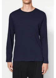  Collection Black-Navy-Anthracite Regular/Regular Cut 3 Pack Basic 100% Cotton Tok T-Shirt Tmnaw21Ts0197