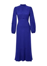  Modest Saks Jacquard Floral Woven Dress Tctss24Eb00064